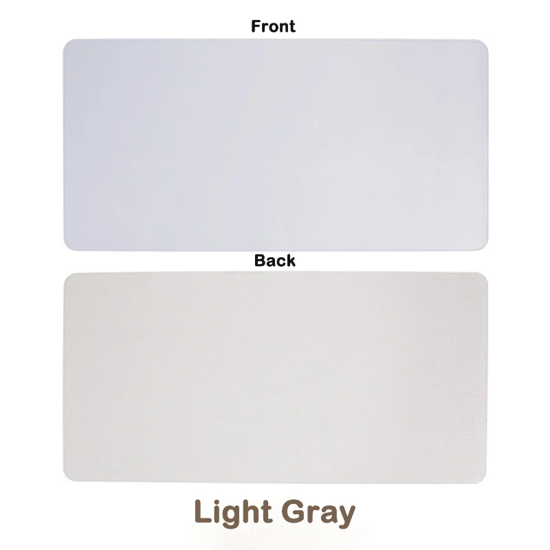 dual sided large leather mouse pad