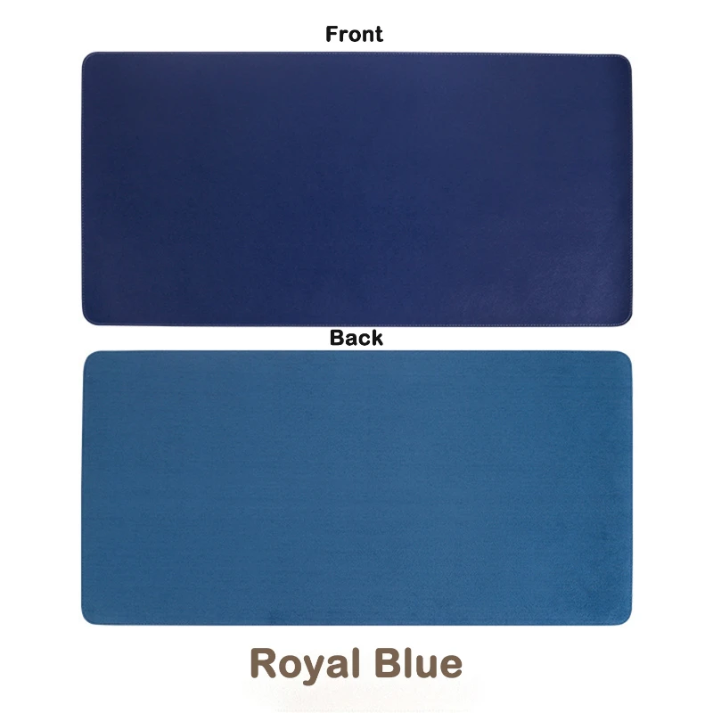 dual sided large leather mouse pad