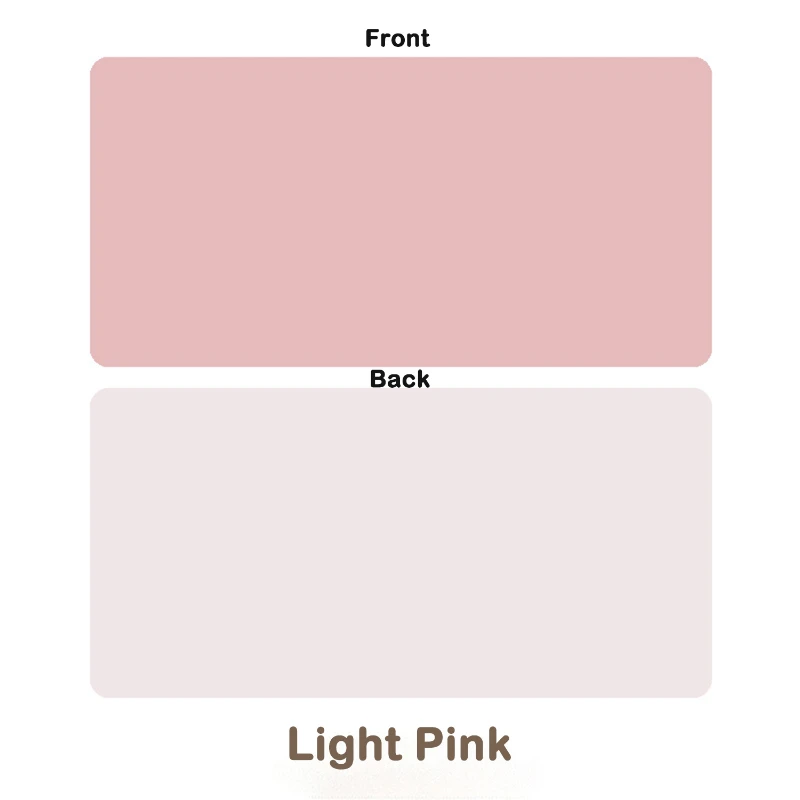 dual sided large leather mouse pad