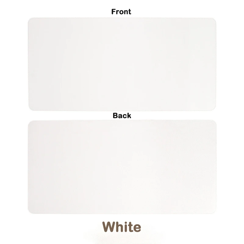 dual sided large leather mouse pad