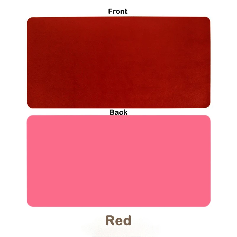 dual sided large leather mouse pad