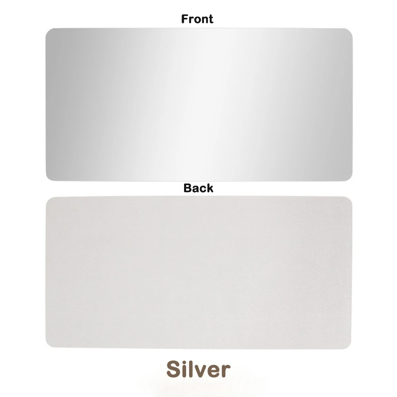 dual sided large leather mouse pad