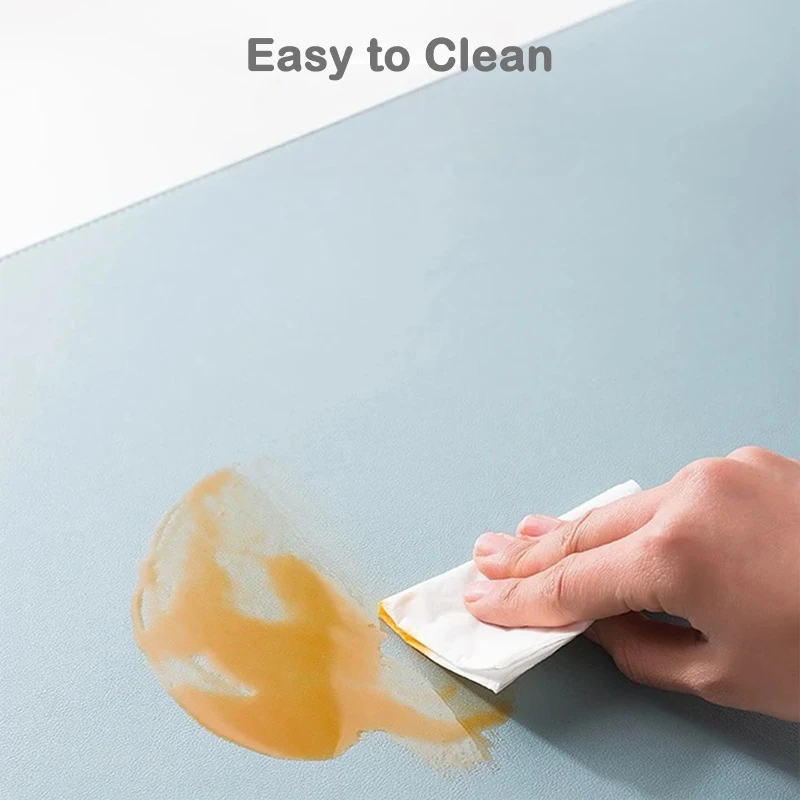 dual sided large leather mouse pad