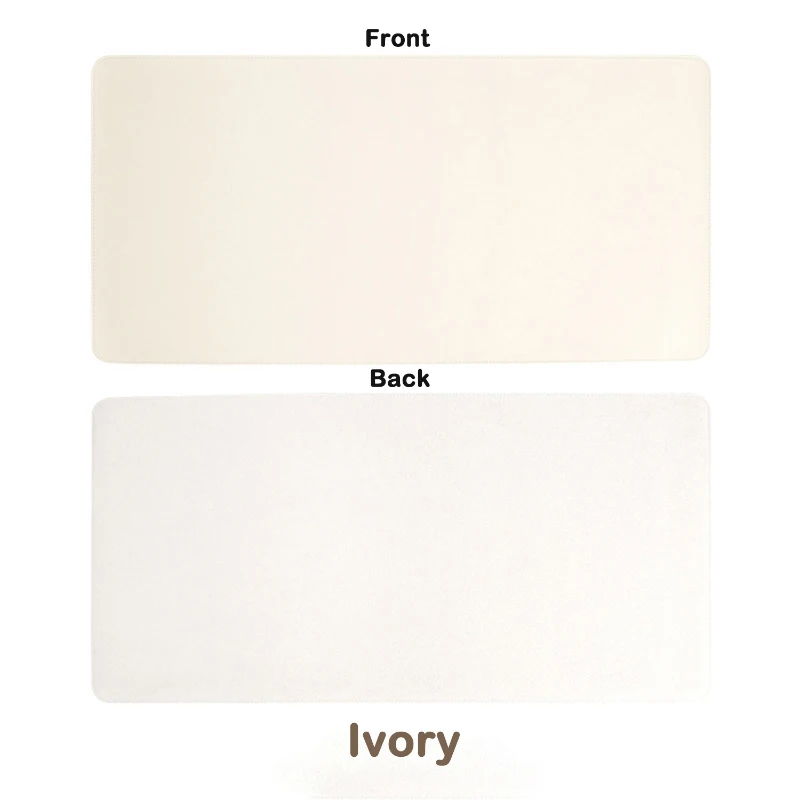 dual sided large leather mouse pad