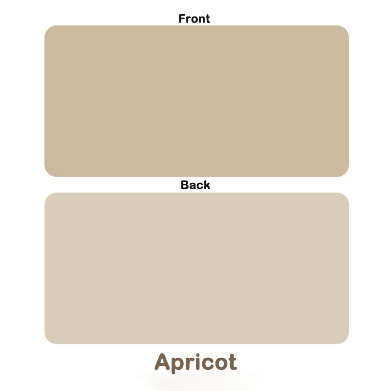 dual sided large leather mouse pad