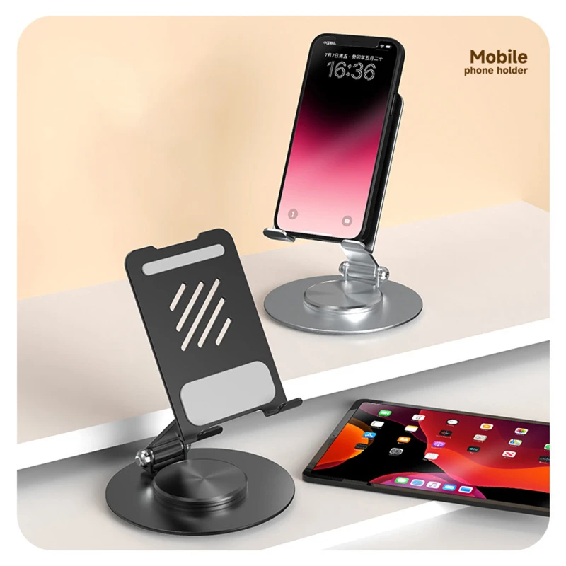 adjustable foldable aluminum phone stand