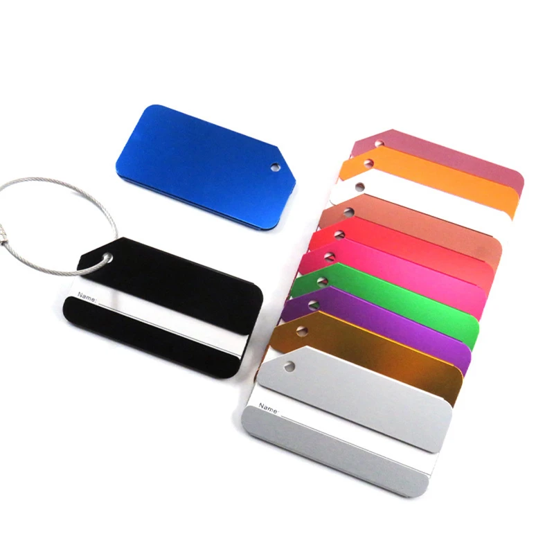 aluminum alloy luggage tags