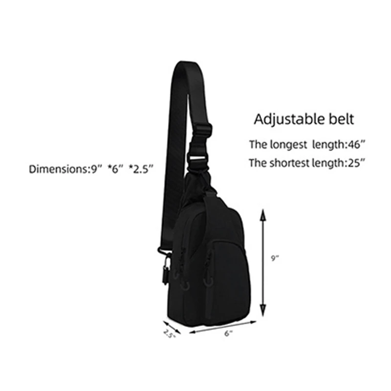 outdoor crossbody sling bag