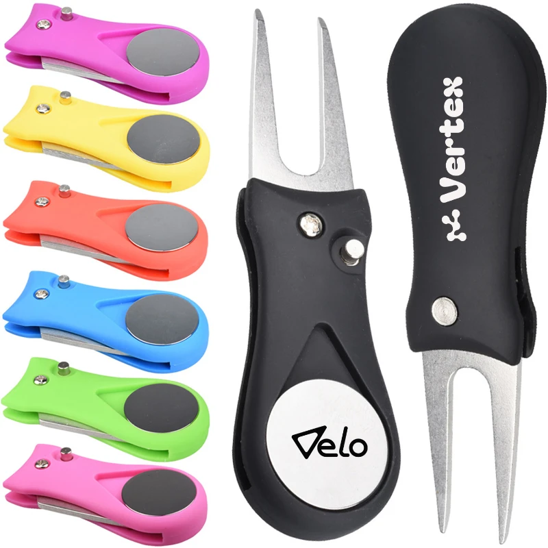 foldable golf divot repair tool