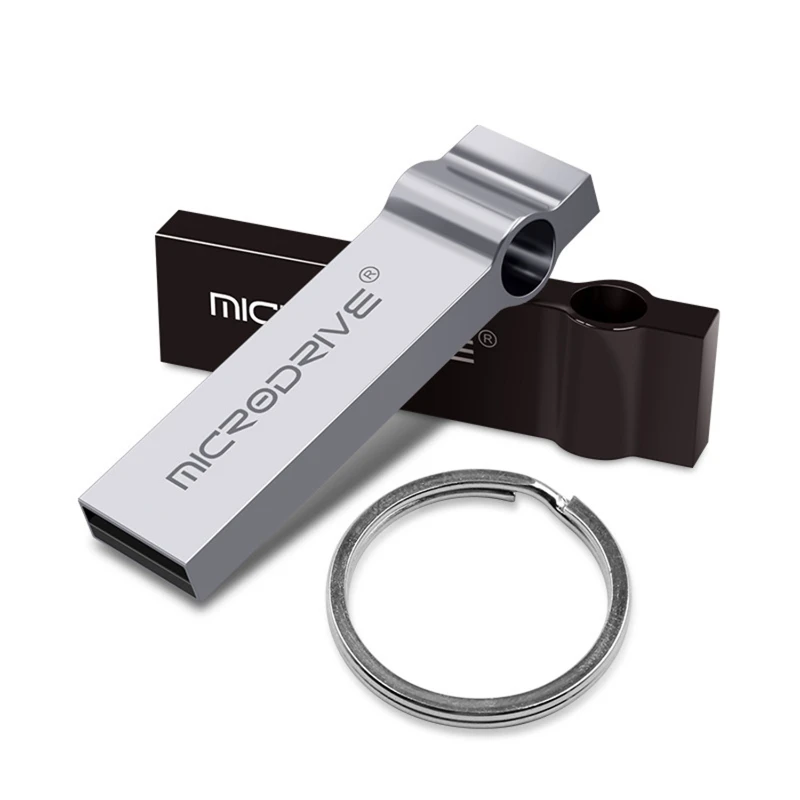 metal usb 2.0 flash drive keychain
