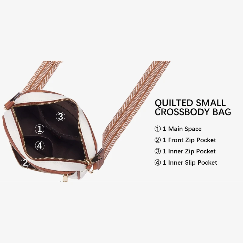 vintage quilted crossbody bag