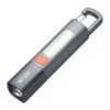 compact rechargeable led flashlight with hook