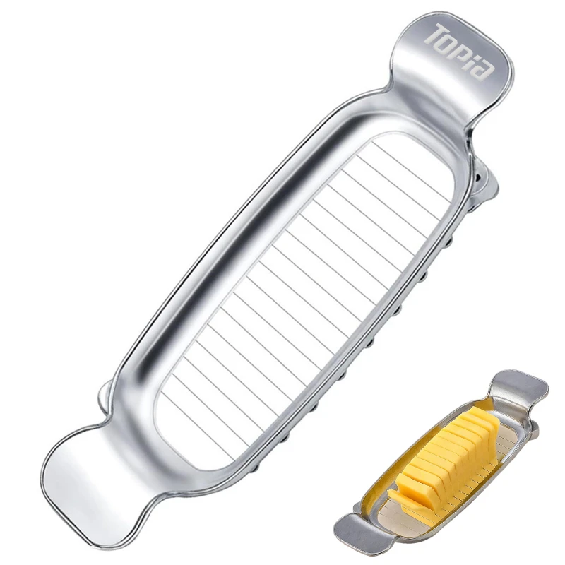 stainless steel cheese and butter slicer