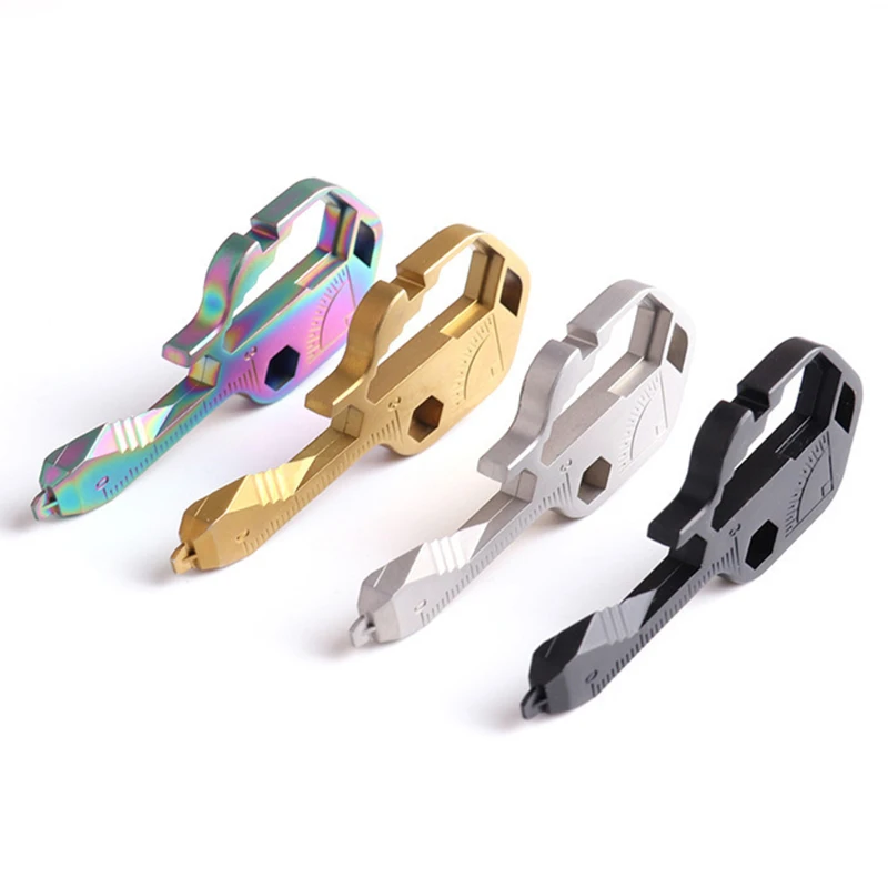 24 in 1 stainless steel multifunctional key tool
