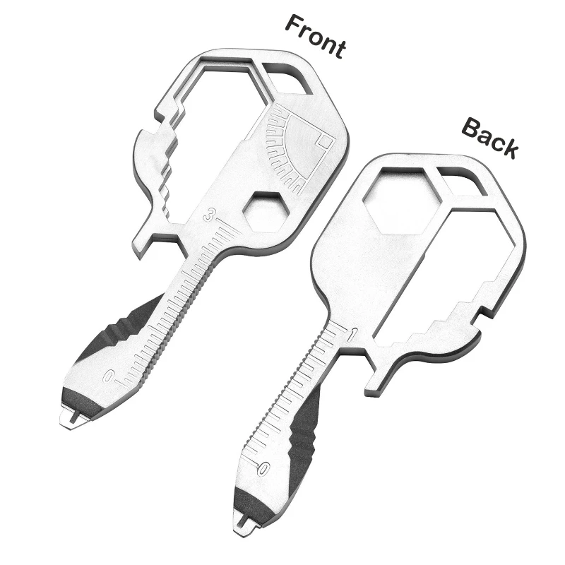 24 in 1 stainless steel multifunctional key tool