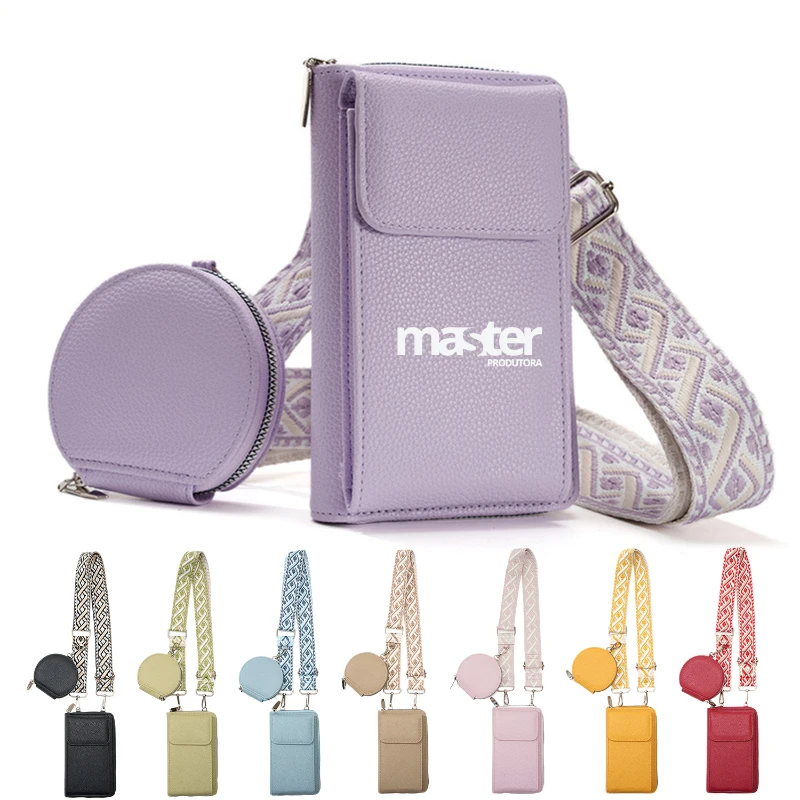 stylish multi pocket crossbody bag set