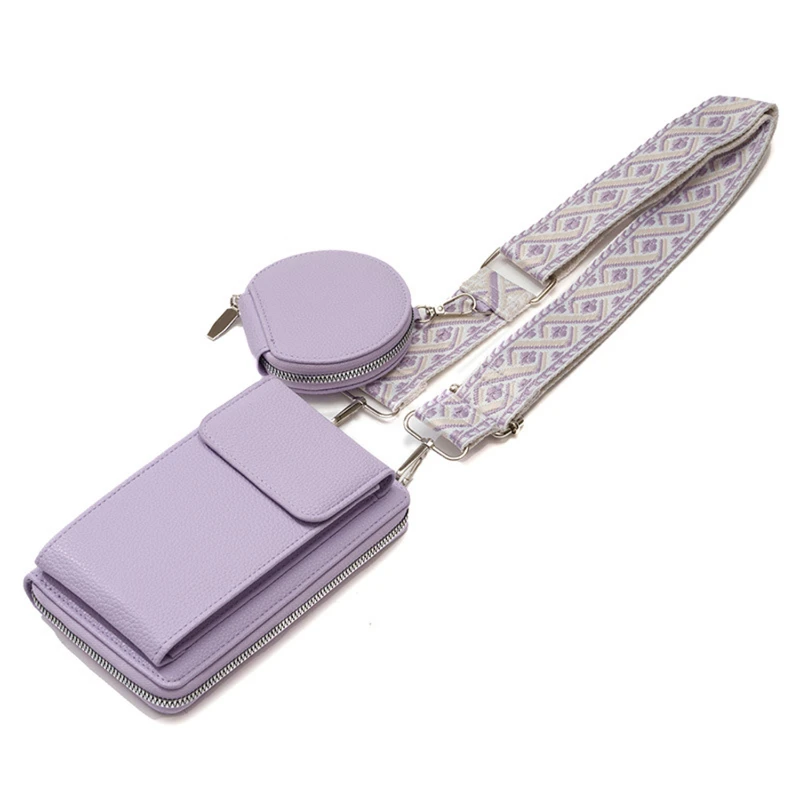 stylish multi pocket crossbody bag set