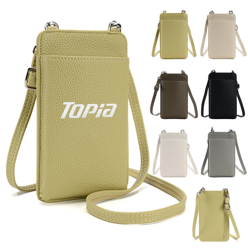 crossbody phone bag with dual storage