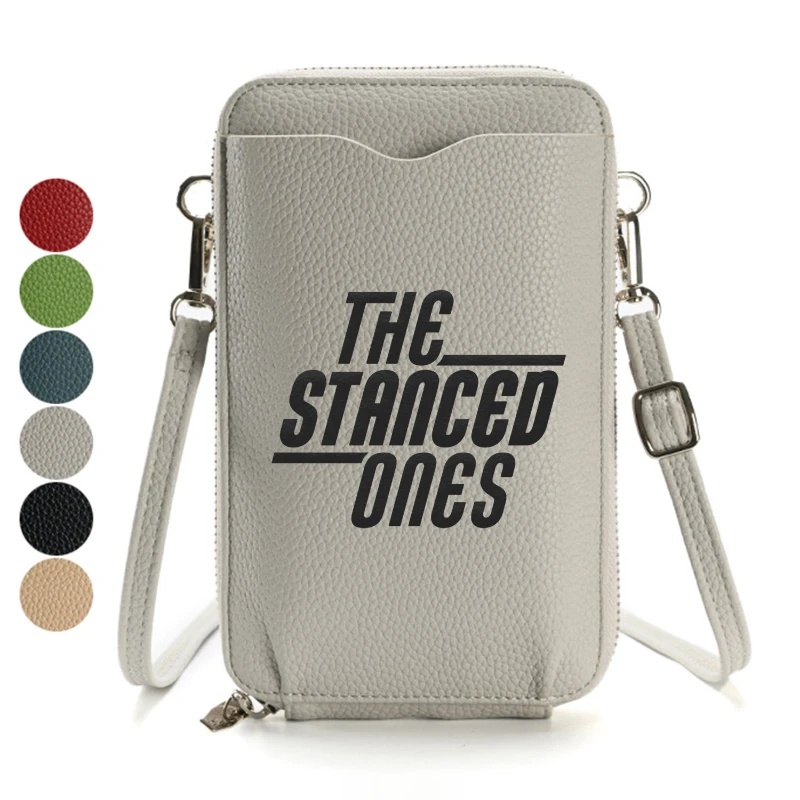 leather crossbody phone pouch