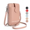 leather crossbody phone bag