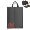 portable travel shoe bags with zipper closure