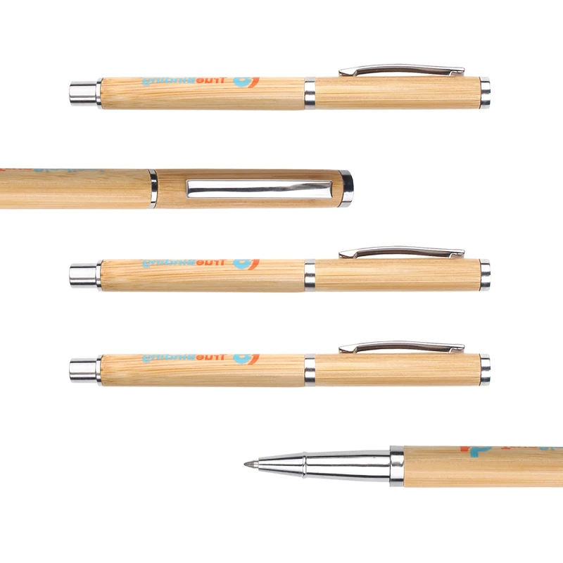 eco slim bamboo ballpoint pen