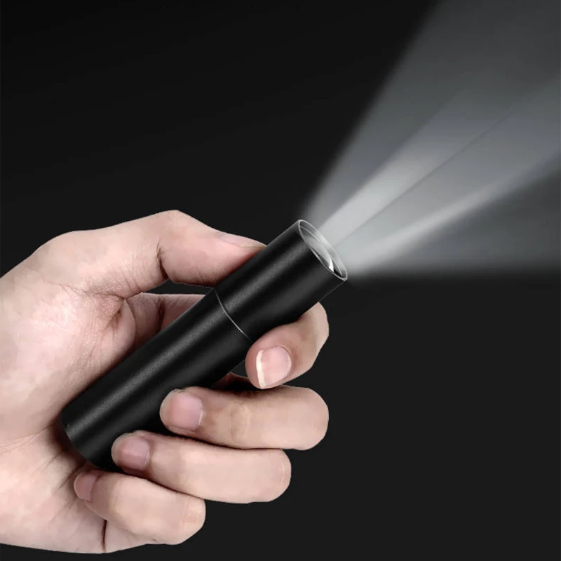 rechargeable aluminum led flashlight