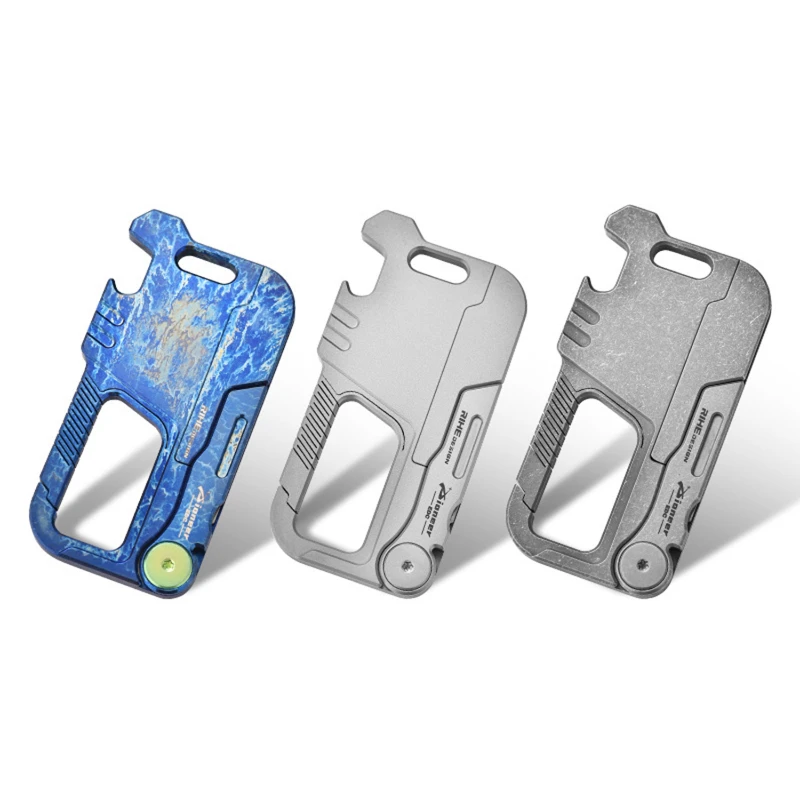 titanium alloy multi tool keychain