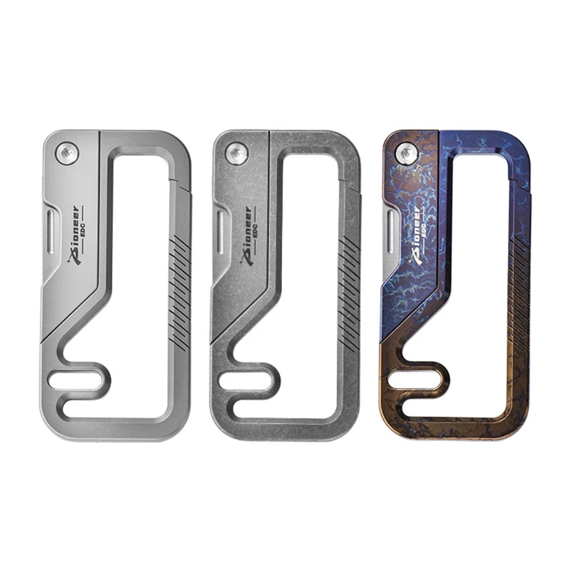 titanium alloy carabiner multi tool
