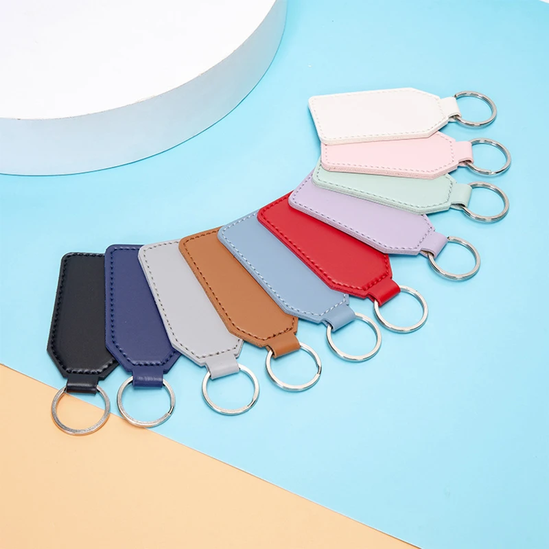 leather keychain