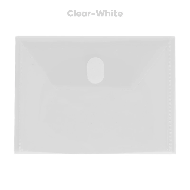 a7 envelope file folder with hook and loop closure