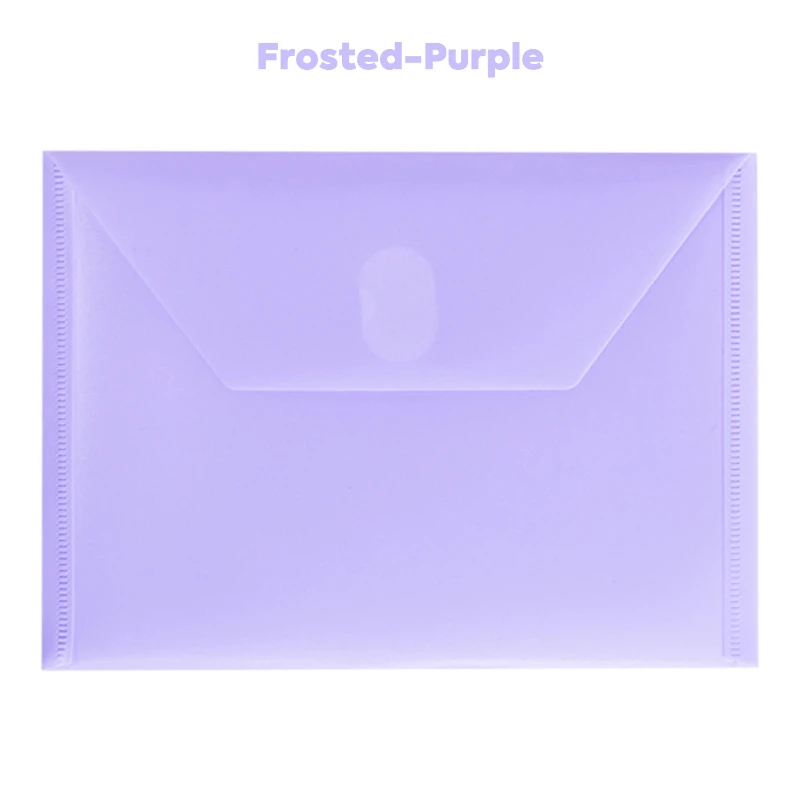 a7 envelope file folder with hook and loop closure