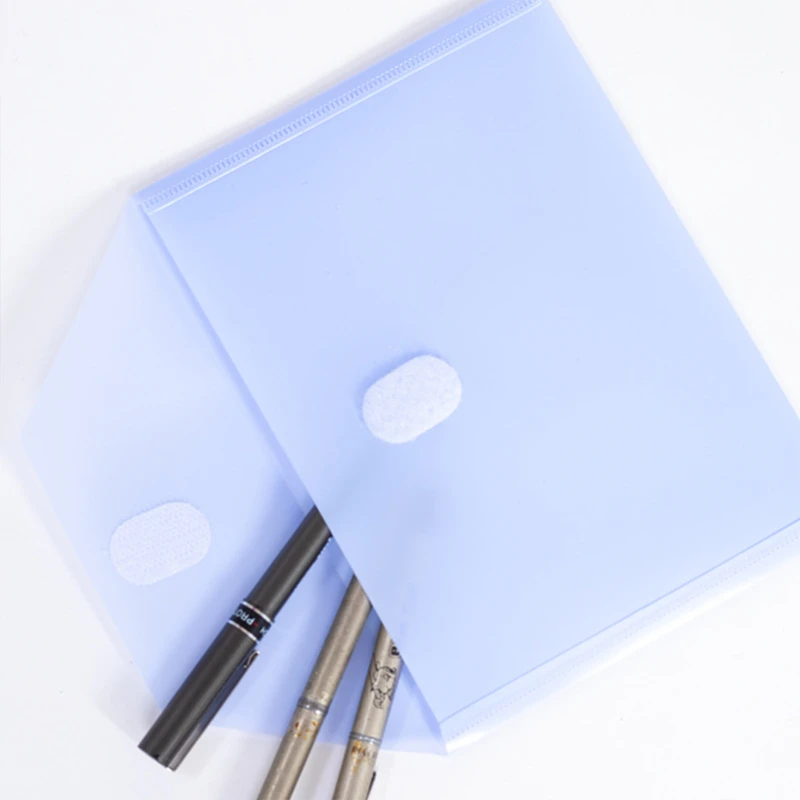a7 envelope file folder with hook and loop closure