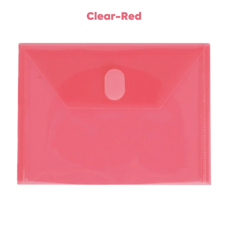 a7 envelope file folder with hook and loop closure