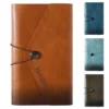 vintage leather refillable a6 notebook