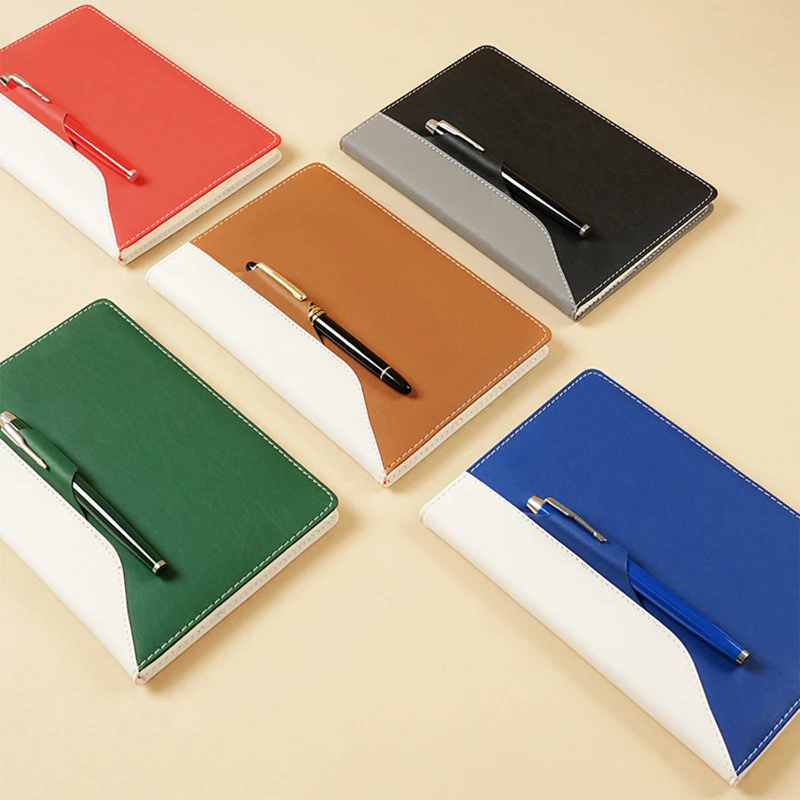 a5 pu leather business notebook