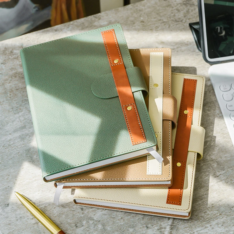 a5 leather business notebook