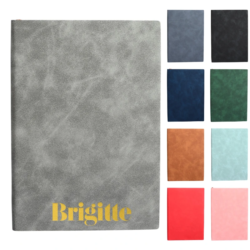 a5 classic leather business notebook