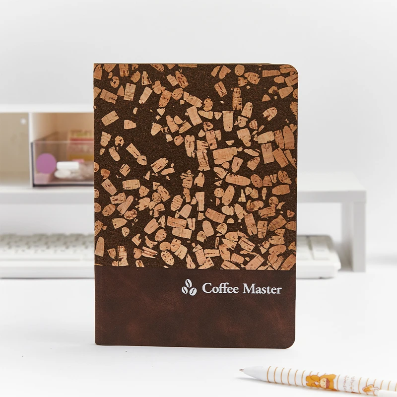 a5 recycled coffee grounds notebook