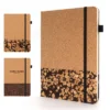 a5 recycled coffee grounds & cork business notebook