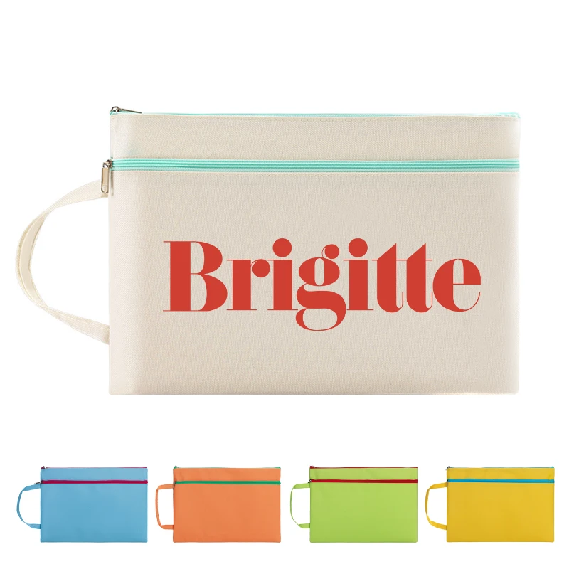 waterproof oxford double layer document bag