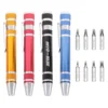 8 in 1 multifunctional pen screwdriver tool set