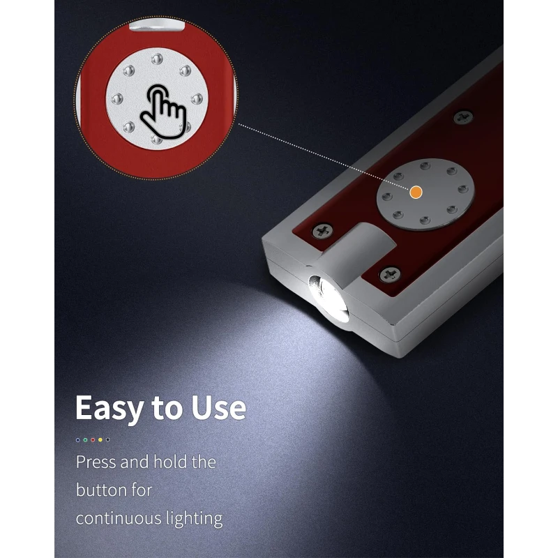 mini led keychain flashlight with replaceable batteries