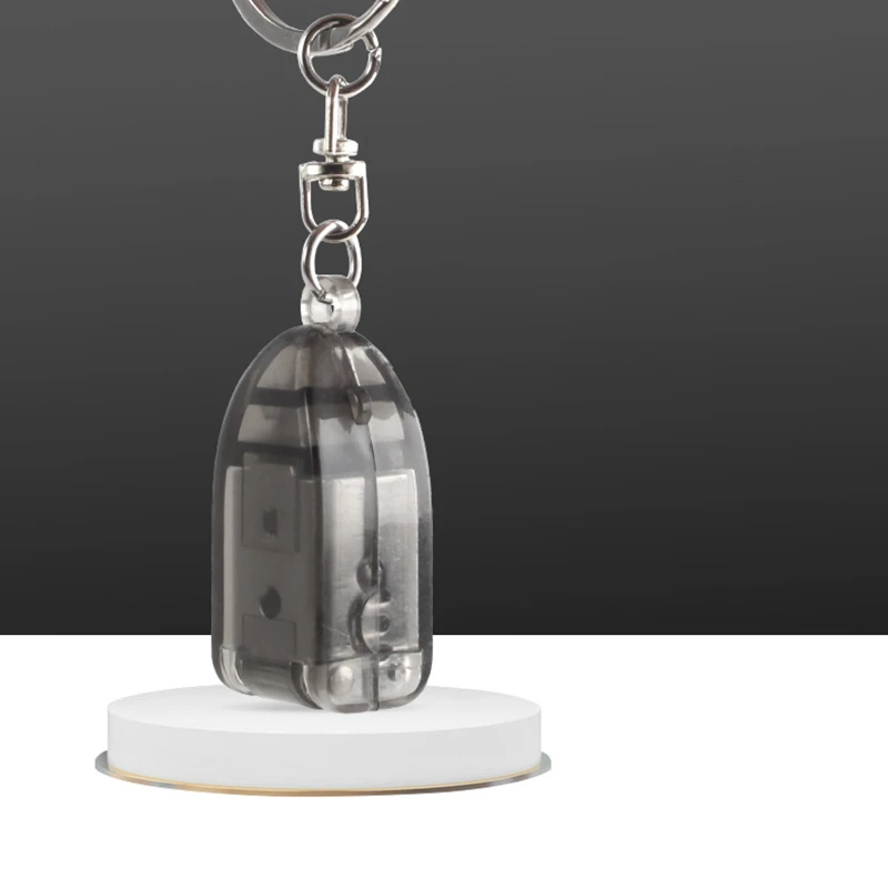 mini foldable nail clipper keychain