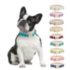 eco friendly linen and cotton dog collar