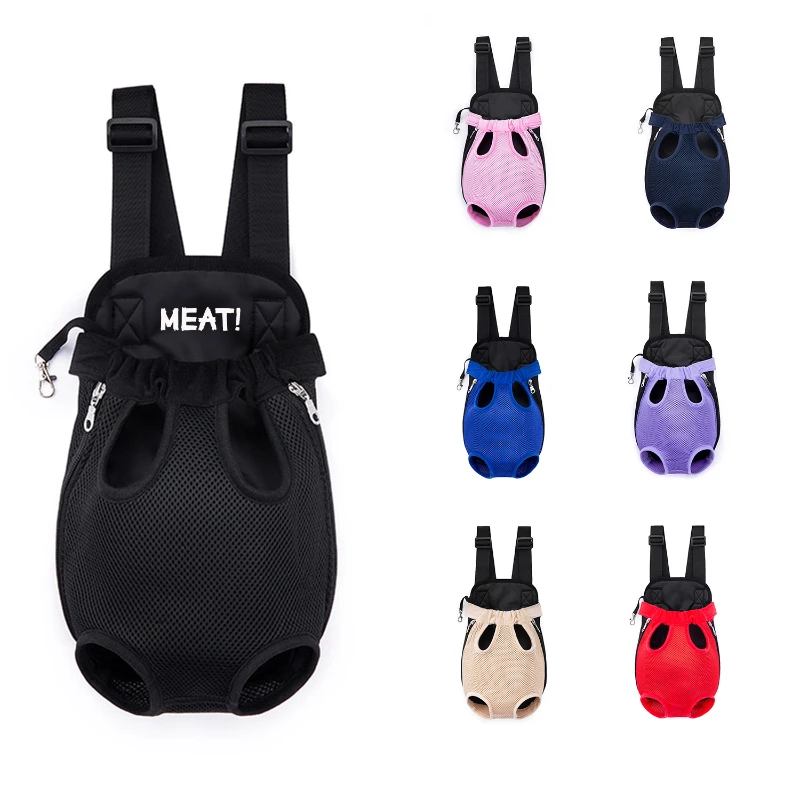 portable pet front carrier backpack