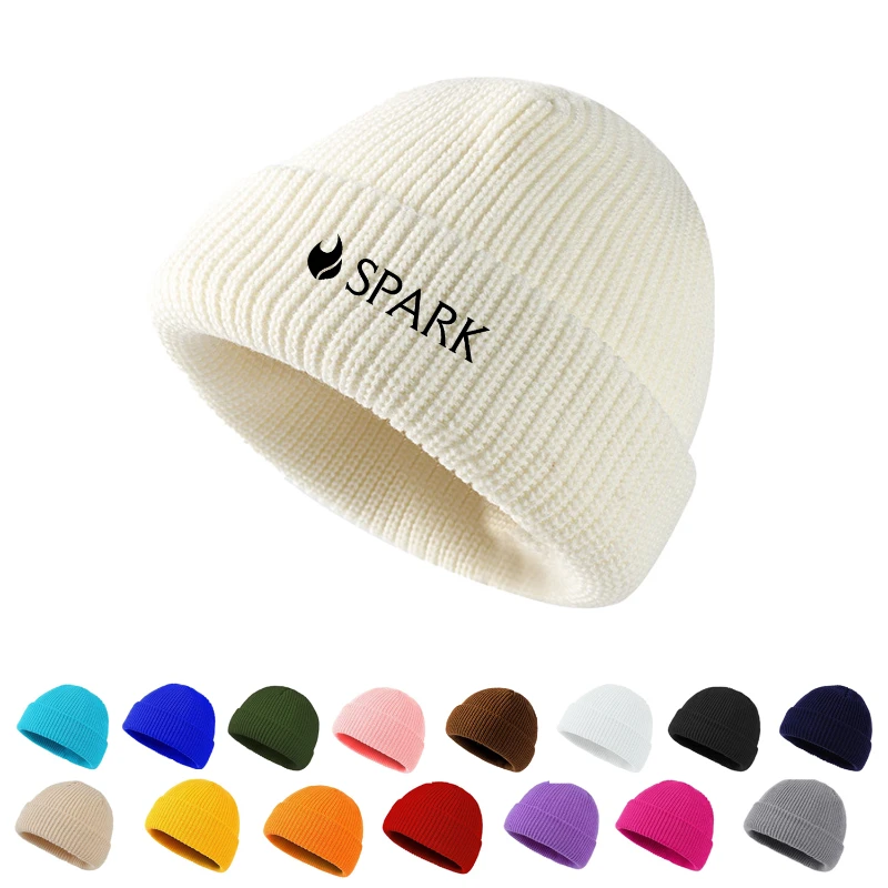 unisex winter knit beanie hat