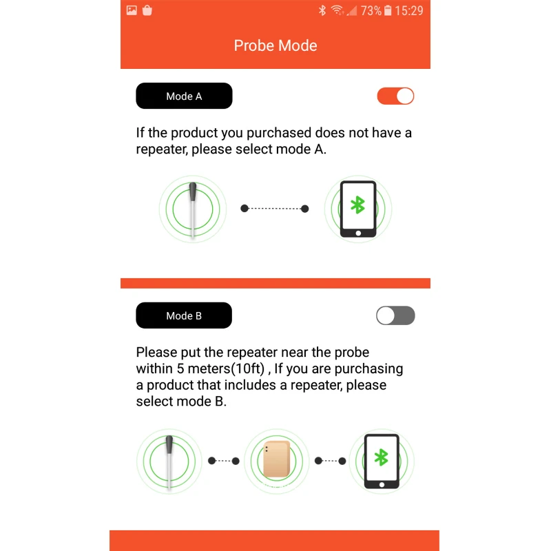 dual probe wireless smart food thermometer