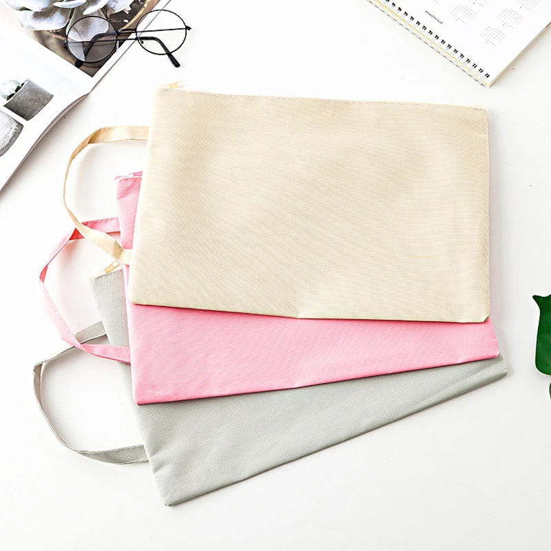 canvas zipper storage bag