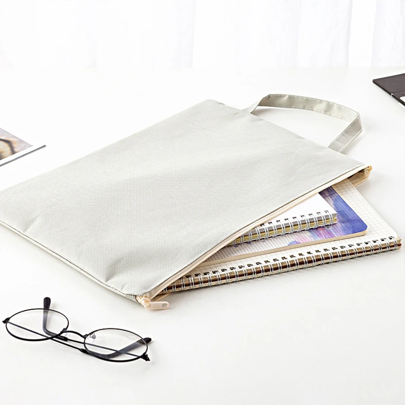 canvas zipper storage bag